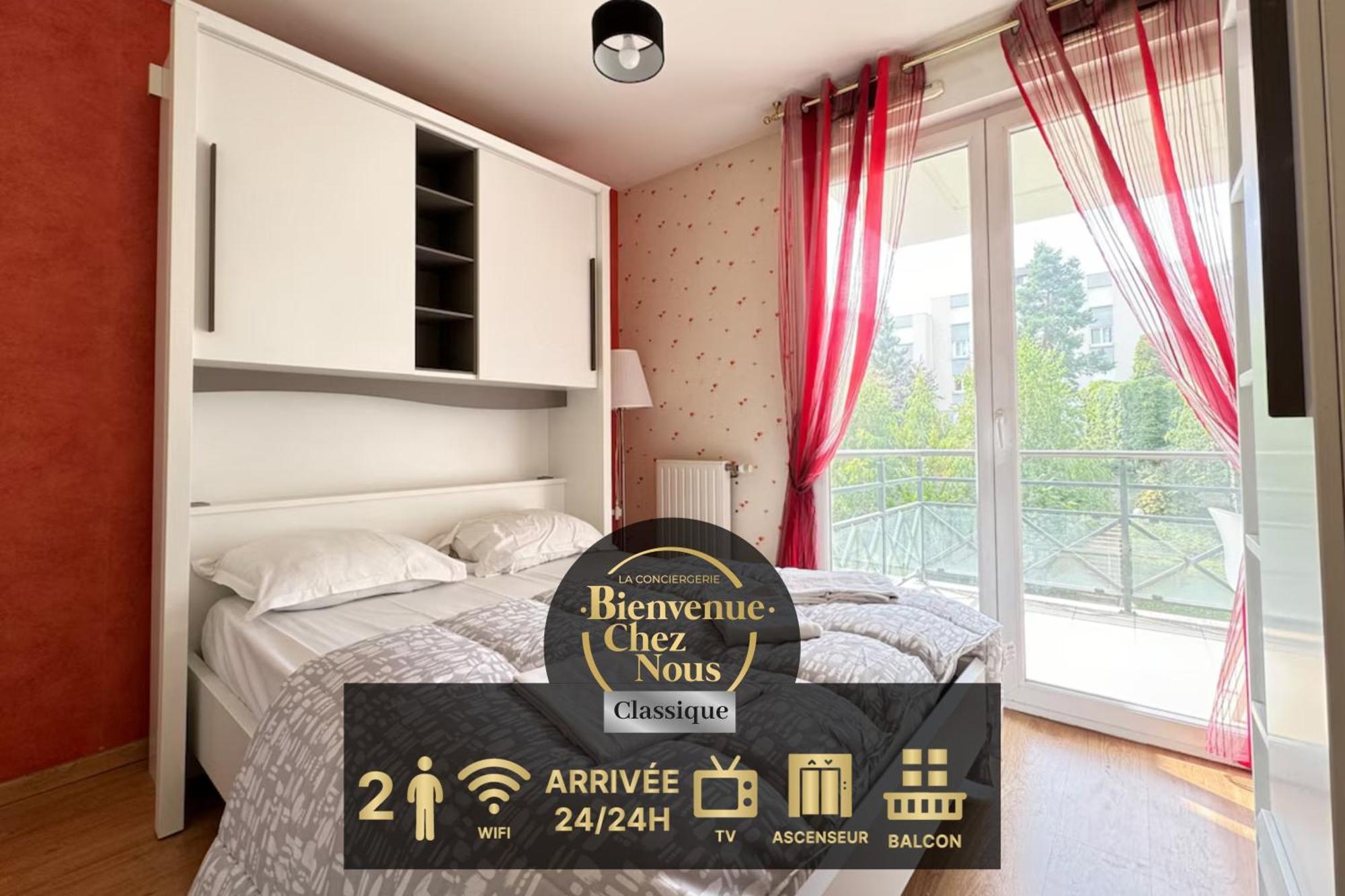 Bel Appartement Spacieux 2 Pers Avec Balcon - Thermale 3 Chamalières 외부 사진